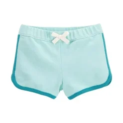 Carter's Baby Shorts, Jeans & Pants*Carters - Baby Girl Pull-On Cotton Shorts, Blue