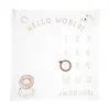 Carter's Baby Milestone*Carters - Baby Lion Milestone Blanket, White