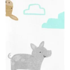 Carter's Baby Sets*Carter's Baby - Cow & Pig 3-Pc Baby Take-Me-Home Set