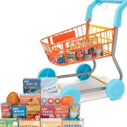 Casdon Toys Pretend Play*Casdon - Colourful Toy Shopping Trolley for Children Aged 3 plus
