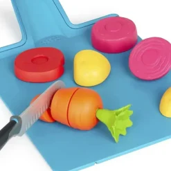 Casdon Toys Pretend Play*Casdon - Joseph Chop2Pot Toy Chopping Board Set for Children Aged 3 Years and Up, Includes Choppable Food