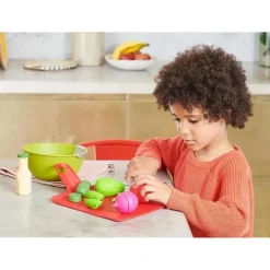 Casdon Toys Pretend Play*Casdon - Joseph Joseph Chop2Pot, Super Safe Kitchen Playset for Kids with Choppable Play Food, For Children Aged 2 plus