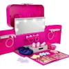 Casdon Toys Pretend Play*Casdon - Ultimate Styling Case with LightUp Mirror, Style Book, and Hair Accessories. Playset for Children Aged 3 plus