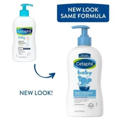 Cetaphil Skin Treatments*- Baby Wash & Shampoo 13.5 Oz