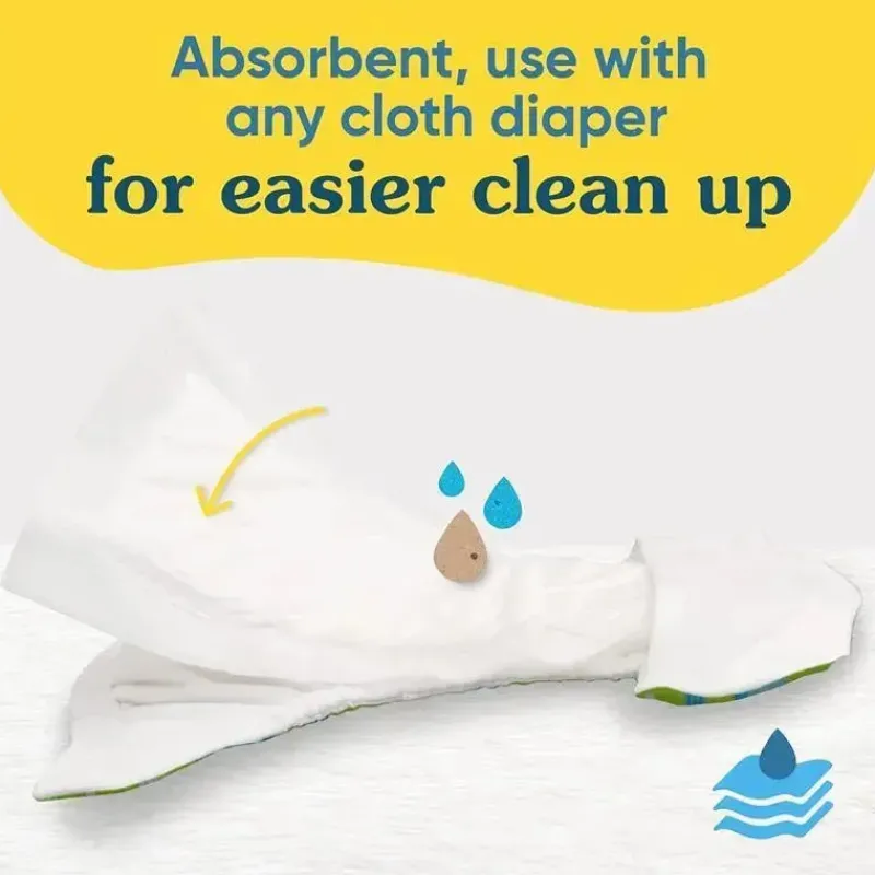 Charlie Banana Cloth & Reusable Diapers*- 32 Disposable Cotton Inserts