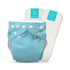 Charlie Banana Cloth & Reusable Diapers*- Blue Baby Fleece Reusable and Washable Cloth Diaper System