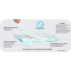 Charlie Banana Cloth & Reusable Diapers*- 32Ct Disposable Inserts