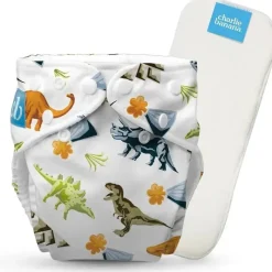 Charlie Banana Cloth & Reusable Diapers*- Dinosaurs Reusable Cloth Diaper One Size