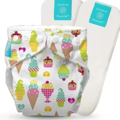 Charlie Banana Cloth & Reusable Diapers*- Gelato Baby Fleece Reusable and Washable Cloth Diaper System
