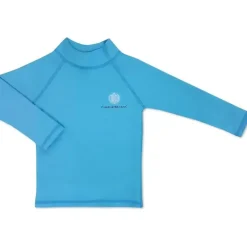 Charlie Banana Baby Swimming Clothes*- Long Sleeve Swim Rash Guard with UPF50+ Sun Protection, Turquoise