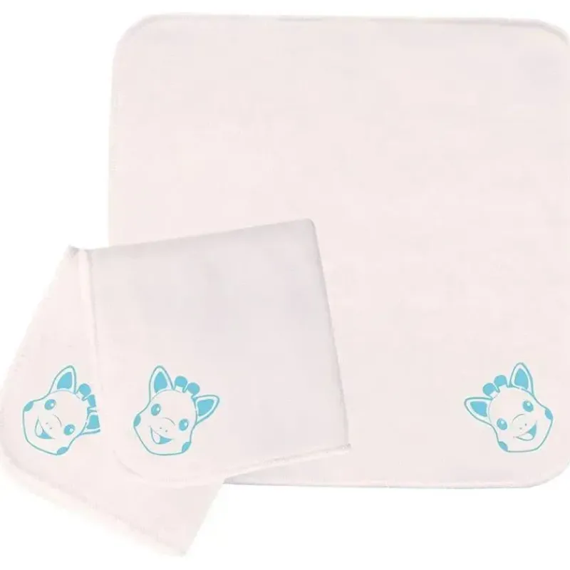 Charlie Banana Cloth & Reusable Diapers*- 10Pk Double Sided Organic Wipes Sophie La Girafe