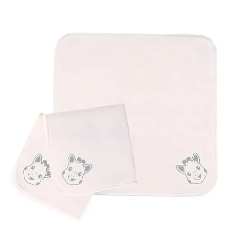 Charlie Banana Cloth & Reusable Diapers*- 10Pk Double Sided Organic Wipes Sophie La Girafe