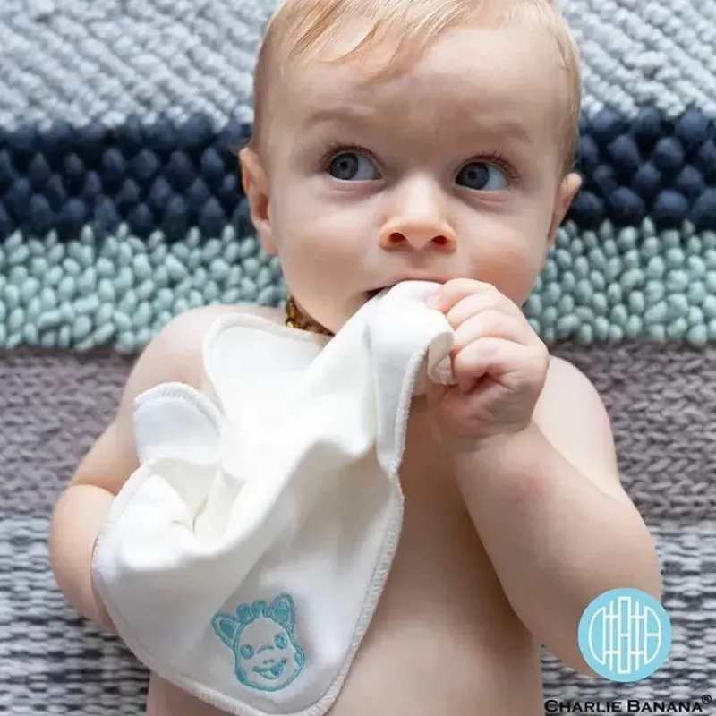 Charlie Banana Cloth & Reusable Diapers*- 10Pk Double Sided Organic Wipes Sophie La Girafe