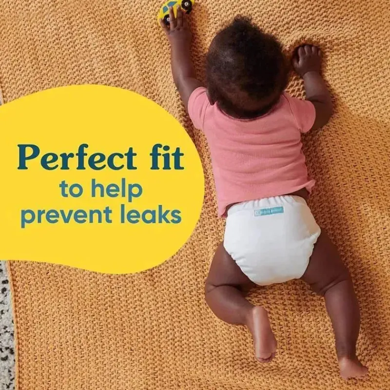 Charlie Banana Cloth & Reusable Diapers*- Reusable Washable Cloth Diaper, Adjustable Newborn Size, Blue