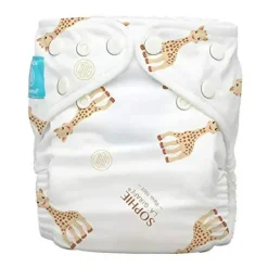 Charlie Banana Cloth & Reusable Diapers*- Sophie La Girafe Baby Fleece Reusable and Washable Cloth Diaper System