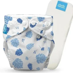 Charlie Banana Cloth & Reusable Diapers*- Tropical Blue Reusable Cloth Diaper One Size