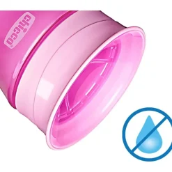 Chicco Straw, Sippy & Training Cups|Dishes, Utensils & Food Containers*- 360° Spoutless Rim Trainer Sippy Cup 9M+ | Pink