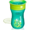 Chicco Straw, Sippy & Training Cups|Dishes, Utensils & Food Containers*- 360° Spoutless Rim Trainer Sippy Cup 9M+ | Green