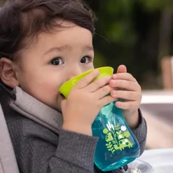 Chicco Straw, Sippy & Training Cups|Dishes, Utensils & Food Containers*- 360° Spoutless Rim Trainer Sippy Cup 9M+ | Green
