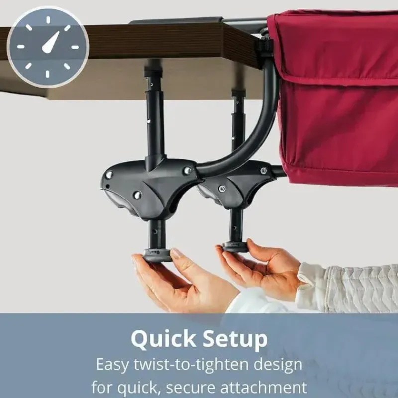 Chicco Seats & Booster Chairs*- Caddy Hook-On Chair, Portable High Chair for Babies and Toddlers Black