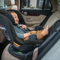 Chicco Car Seat Buntings, Canopies & Cushions|Convertible Car Seats*- Fit360 ClearTex Rotating Convertible Car Seat, Drift Grey