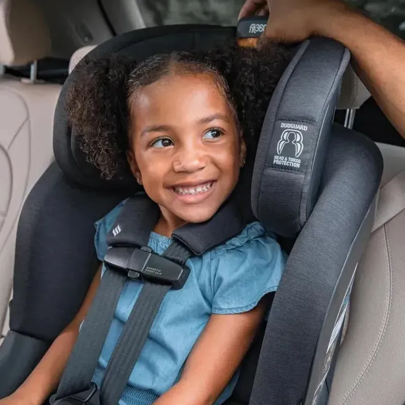 Chicco Car Seat Buntings, Canopies & Cushions|Convertible Car Seats*- Fit360 ClearTex Rotating Convertible Car Seat, Drift Grey