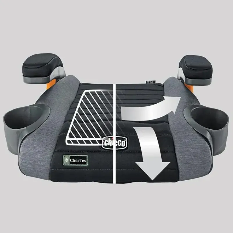 Chicco Booster Car Seats*- Gofit Cleartex Backless Booster Car Seat, Reef