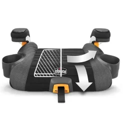 Chicco Booster Car Seats*- GoFit Plus Backless Booster Car Seat, Iron