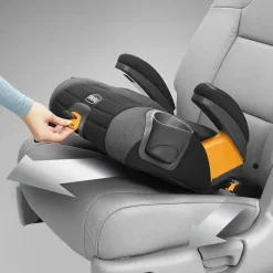 Chicco Booster Car Seats*- GoFit Plus Backless Booster Car Seat, Iron