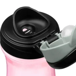 Chicco Straw, Sippy & Training Cups|Dishes, Utensils & Food Containers*- My Tumbler Open Rim Water Bottle with Free-Flow Spou, Pink, 2+ Years, 12oz