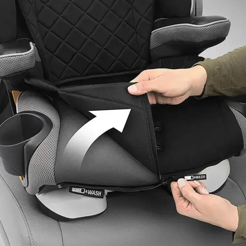 Chicco Infant Car Seats*- Myfit Zip Harness + Booster Car Seat, Nightfall