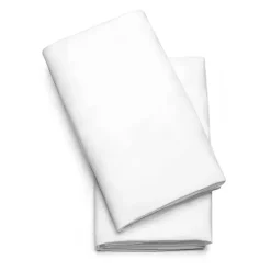 Chicco Crib & Bed Sheets*- 2Pk Lullago Bassinet Sheets, White
