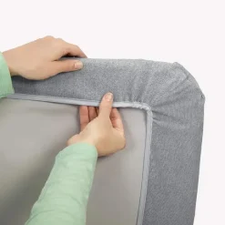 Chicco Crib & Bed Sheets*- 2Pk Lullago Bassinet Sheets, Grey Triangle
