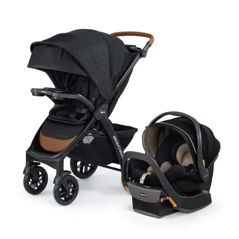 Chicco Travel Systems*Bravo Primo Trio Stroller Travel System, Springhill
