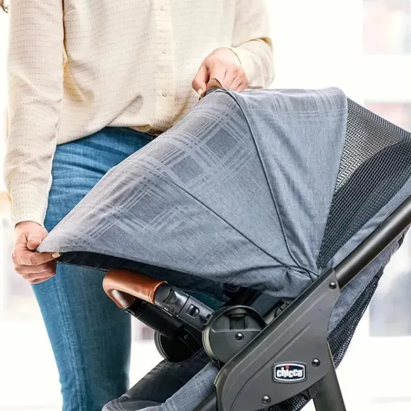 Chicco Single Strollers*Corso Le Modular Quick-Fold Stroller, Corso Stroller, Black - Studio