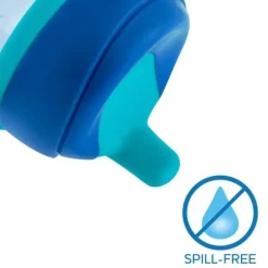 Chicco Straw, Sippy & Training Cups|Dishes, Utensils & Food Containers*Feeding - Semi-Soft Spout Trainer Sippy Cup 6M+ | Blue