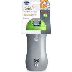 Chicco Straw, Sippy & Training Cups|Dishes, Utensils & Food Containers*Feeding - Soft Spout Tumbler 12Oz. 18M+, Green