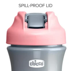 Chicco Straw, Sippy & Training Cups|Dishes, Utensils & Food Containers*Feeding - Soft Spout Tumbler 12Oz. 18M+, Pink