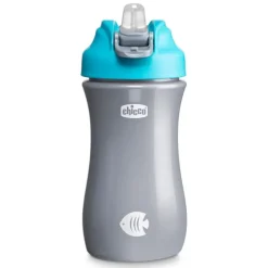 Chicco Water Bottle|Dishes, Utensils & Food Containers*Feeding - Soft Spout Tumbler 12Oz. 18M+,Teal