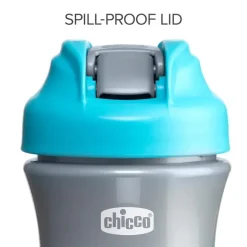 Chicco Water Bottle|Dishes, Utensils & Food Containers*Feeding - Soft Spout Tumbler 12Oz. 18M+,Teal