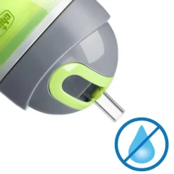 Chicco Straw, Sippy & Training Cups|Dishes, Utensils & Food Containers*Flip Top Insulated Straw Cup 12+ Green/Teal