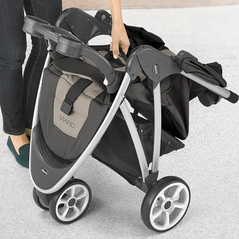 Chicco Single Strollers*Viaro Stroller, Graphite