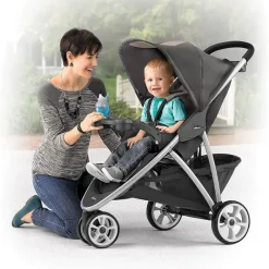 Chicco Single Strollers*Viaro Stroller, Graphite