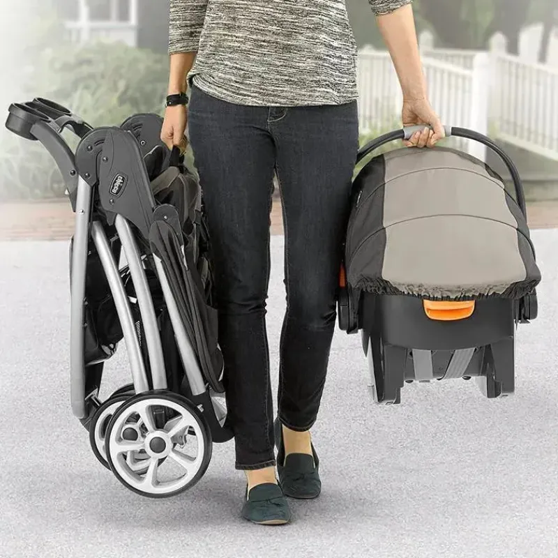 Chicco Travel Systems*Viaro Stroller Travel System, Black