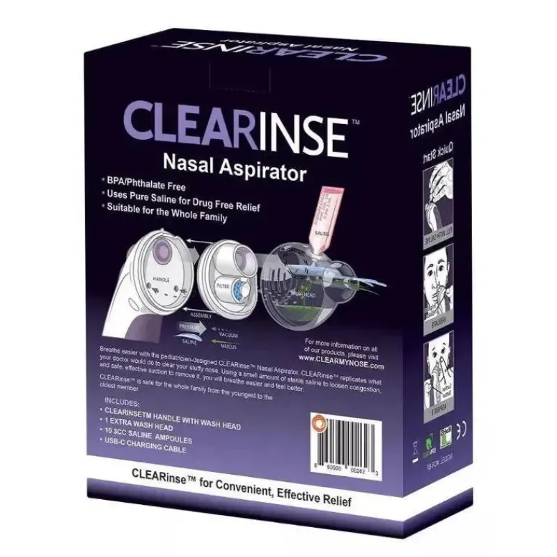 Clearinse Oral & Nasal Care*- Nasal Aspirator Nasal Congestion Relief