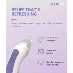 Clearinse Oral & Nasal Care*- Nasal Aspirator Nasal Congestion Relief