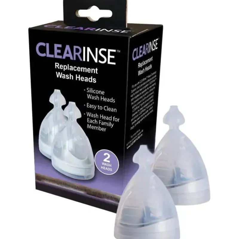 Clearinse Oral & Nasal Care*- 2Pk Electric Nasal Aspirator Replacement Wash Heads