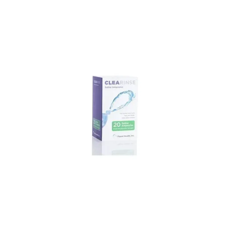Pneo Oral & Nasal Care*Clearinse - Saline Ampoules, 20 Count
