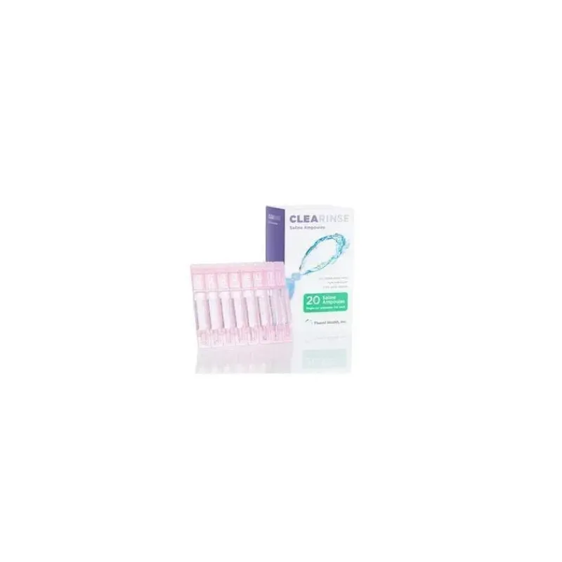 Pneo Oral & Nasal Care*Clearinse - Saline Ampoules, 20 Count