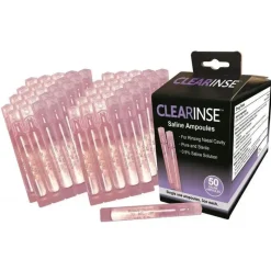 Pneo Oral & Nasal Care*Clearinse - Saline Ampoules, 50 Count